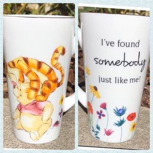 1 Tall Floral Tigger WINNIE THE POOH MUG